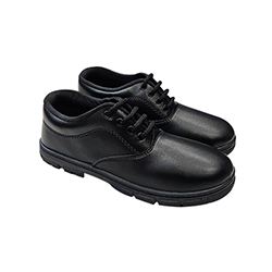 Lace Black School Shoes